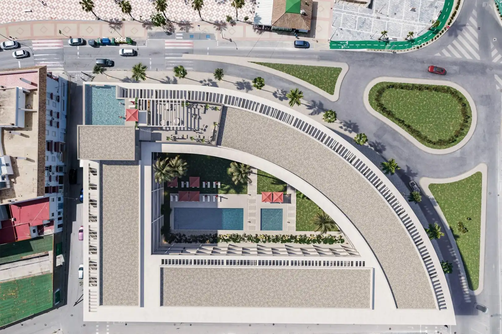 Piscina de Apartamento en venta en Barbate