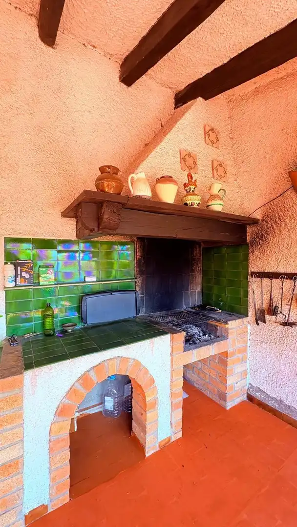 Cuina de Casa o xalet en venda en Castellar del Vallès amb Aire condicionat, Calefacció i Jardí privat