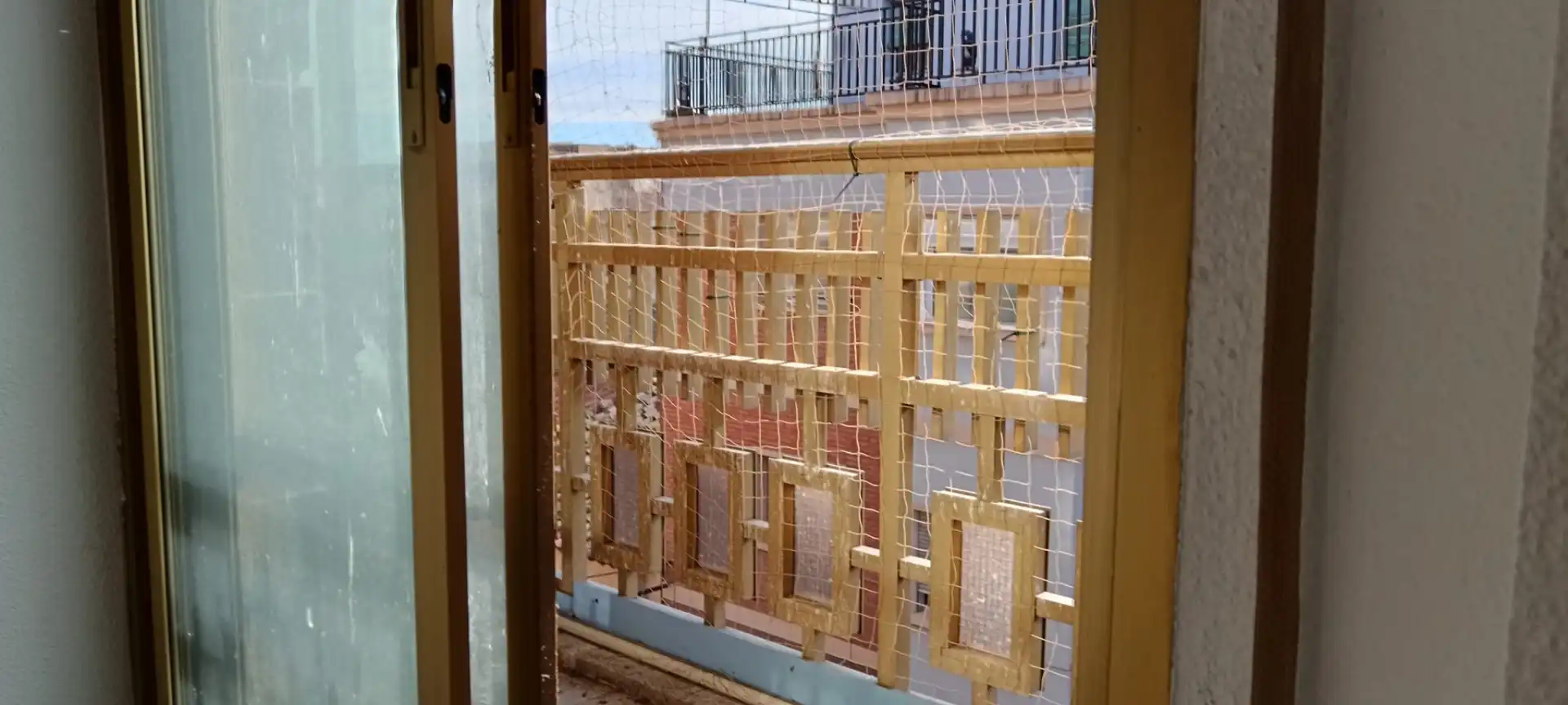 Balcony of Flat for sale in Zaragoza  with Air Conditioner, Terrace and Storage room