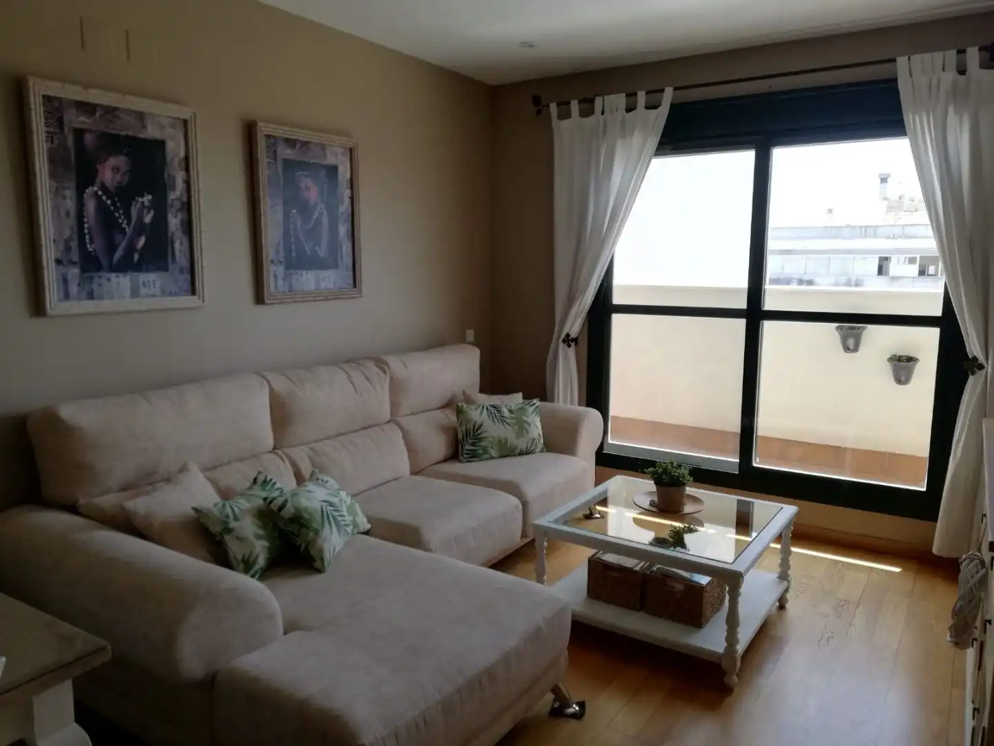 Sala d'estar de Àtic en venda en Jerez de la Frontera amb Aire condicionat, Calefacció i Parquet