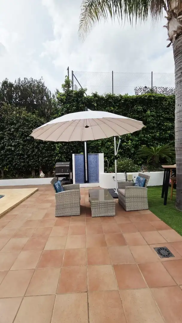 Terrasse von Haus oder Chalet zum Verkauf in La Nucia mit Klimaanlage, Heizung und Privatgarten