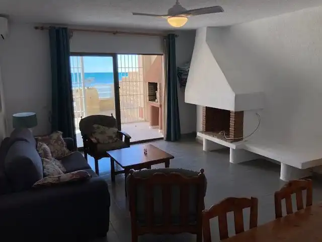 Sala de estar de Apartamento en venta en Roquetas de Mar con Aire acondicionado y Piscina comunitaria