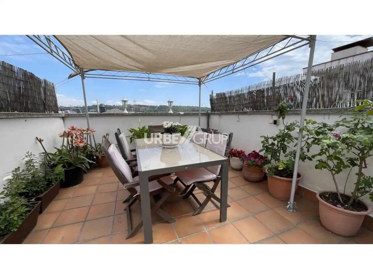 Terrace of Flat for sale in Sant Andreu de la Barca  with Heating, Terrace and Storage room
