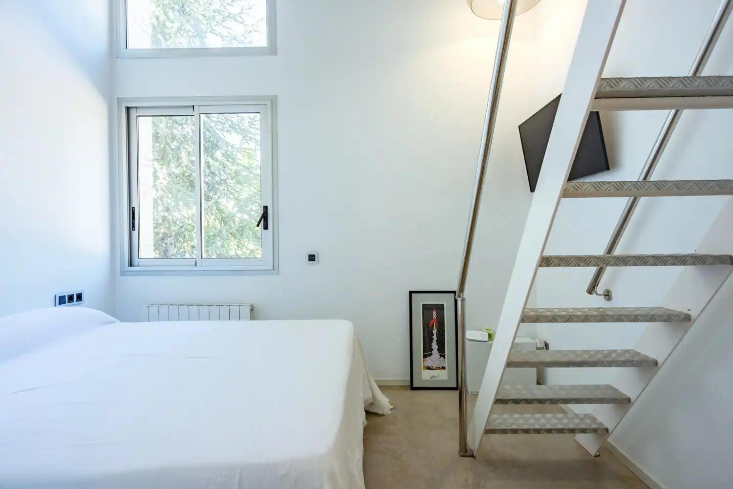 Bedroom of Houses for sale in Girona  with Air Conditioner, Heating and Storage room