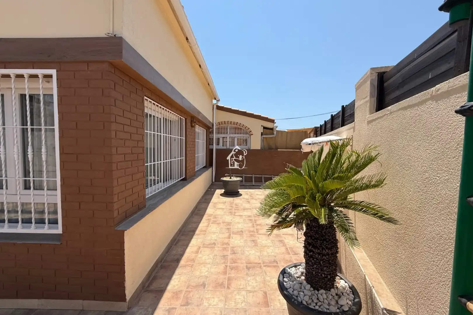 Terraza de Casa o chalet de alquiler en Torrevieja con Aire acondicionado, Jardín privado y Terraza