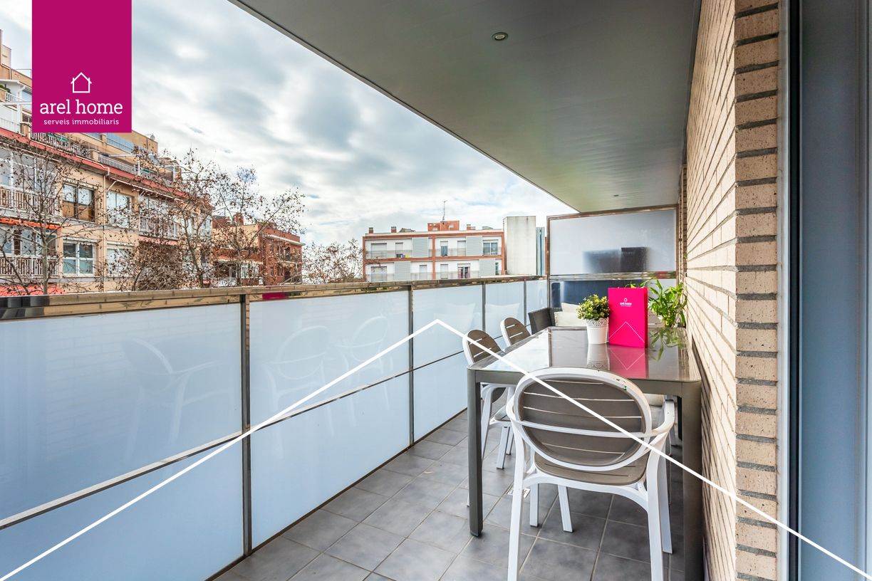 Terrace of Flat for sale in Esplugues de Llobregat  with Air Conditioner, Heating and Balcony