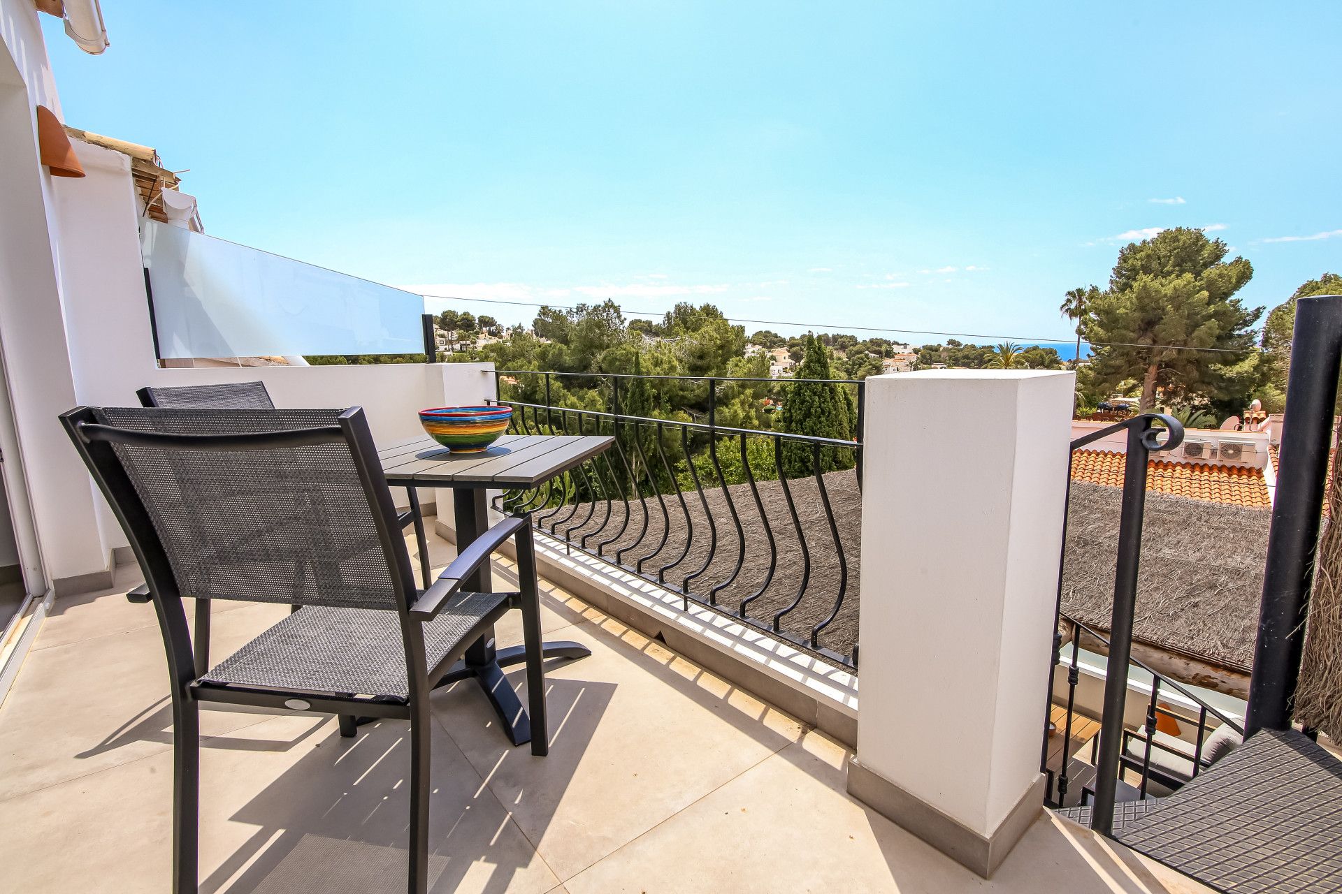 Terrassa de Casa o xalet en venda en Moraira amb Aire condicionat, Calefacció i Jardí privat