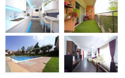 Exterior view of Flat for sale in Terrassa  with Air Conditioner, Heating and Swimming Pool