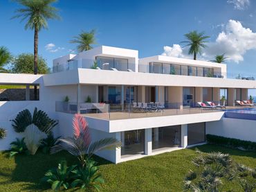Casa de obra nueva con piscina en venta en Cumbre del Sol