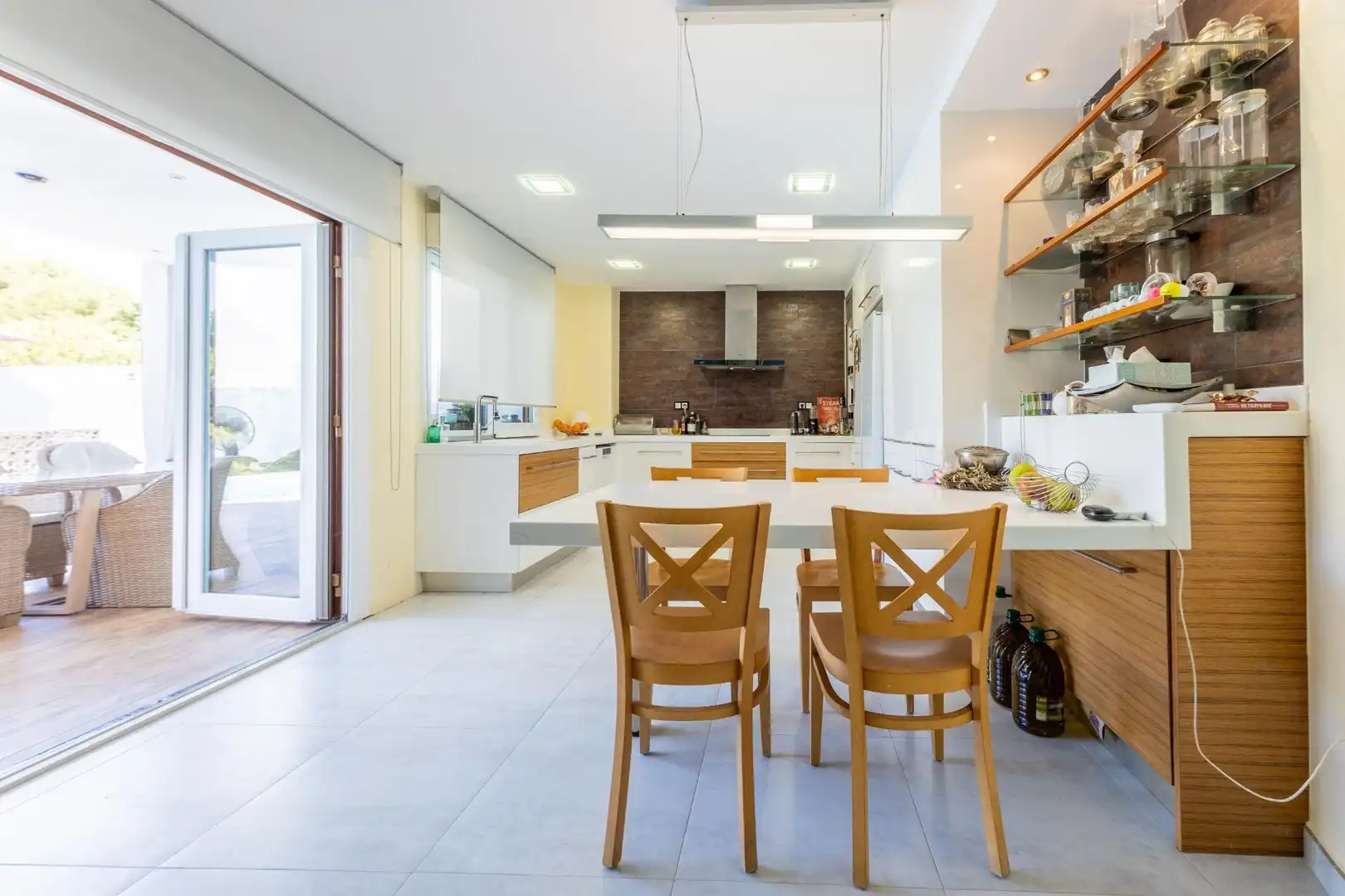 Cocina de Casa o chalet en venta en Altea con Aire acondicionado, Jardín privado y Terraza