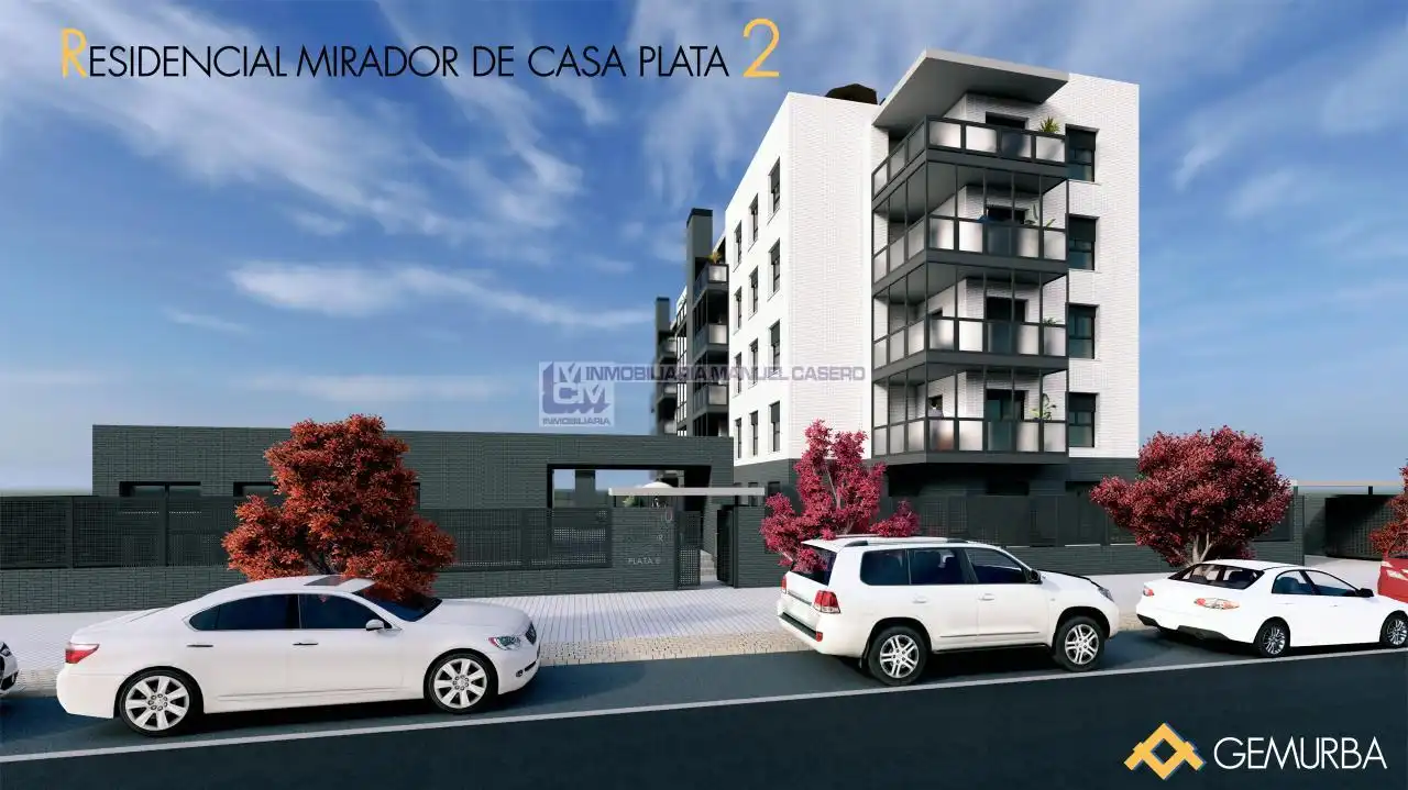 Vista exterior de Pis en venda en Cáceres amb Calefacció, Terrassa i Traster