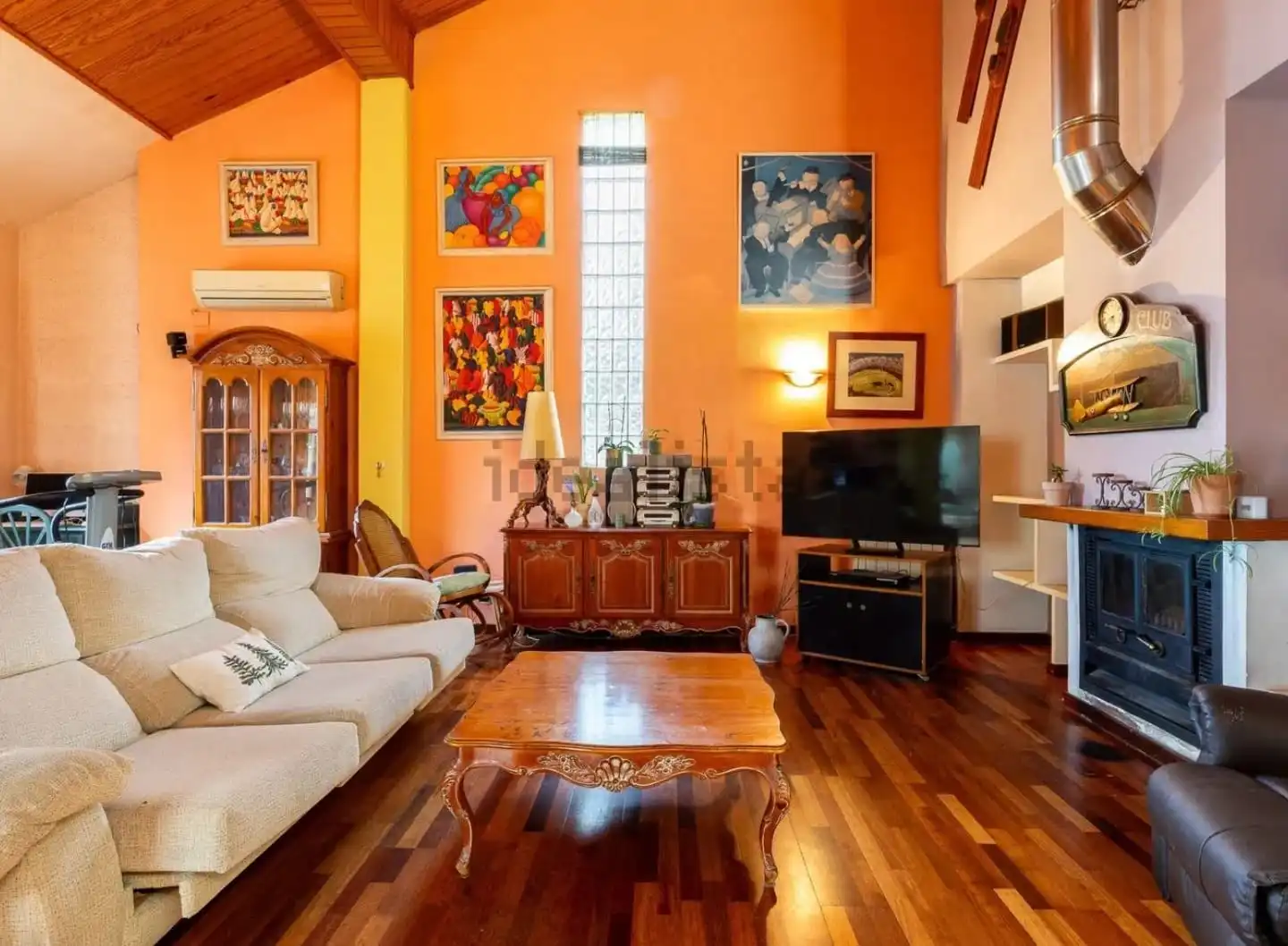 Living room of Houses for sale in L'Eliana  with Air Conditioner, Heating and Private garden