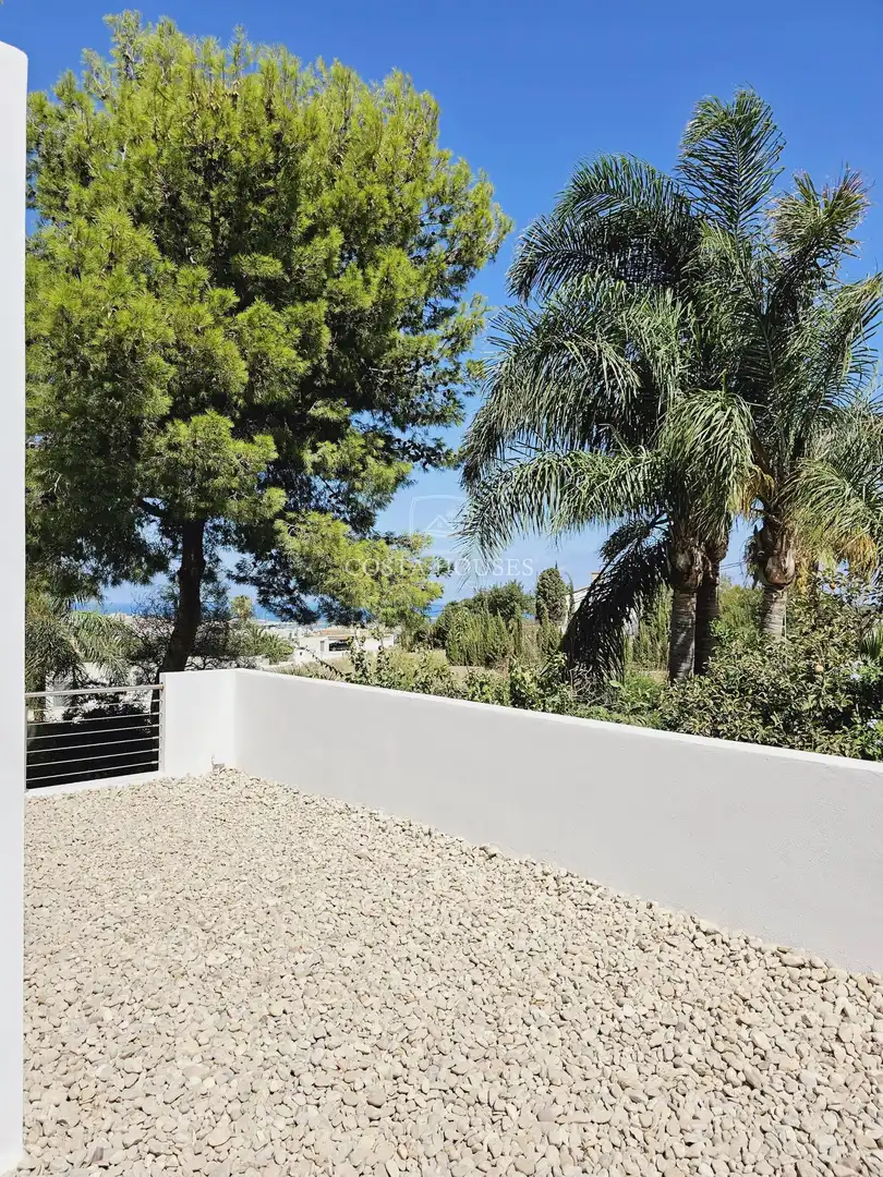 Exterior view of Houses for sale in Dénia  with Air Conditioner, Private garden and Terrace