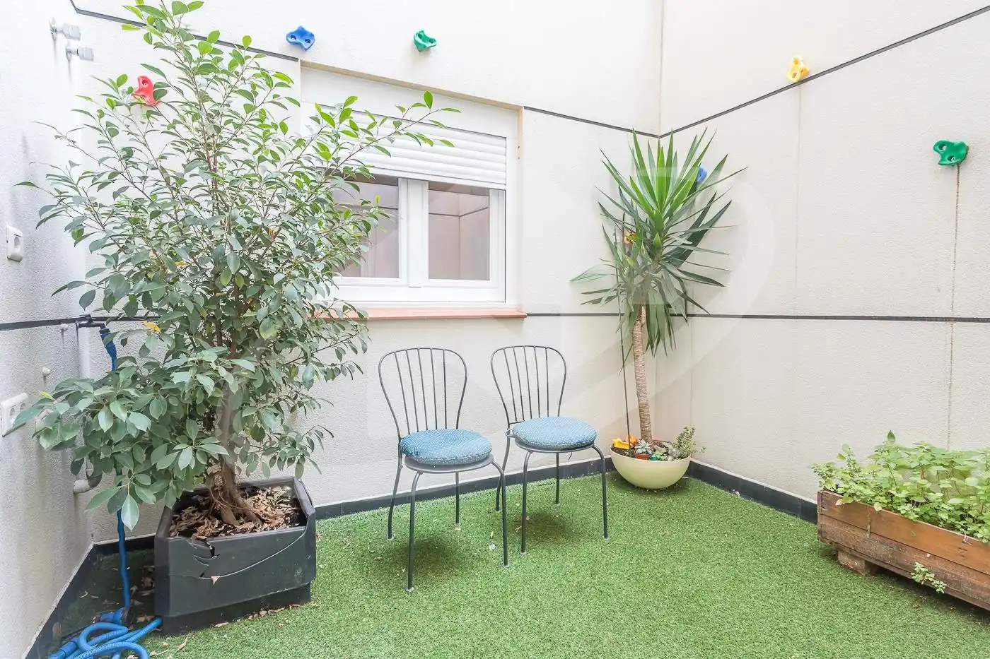 Terrace of Flat for sale in Sabadell  with Heating, Parquet flooring and Terrace