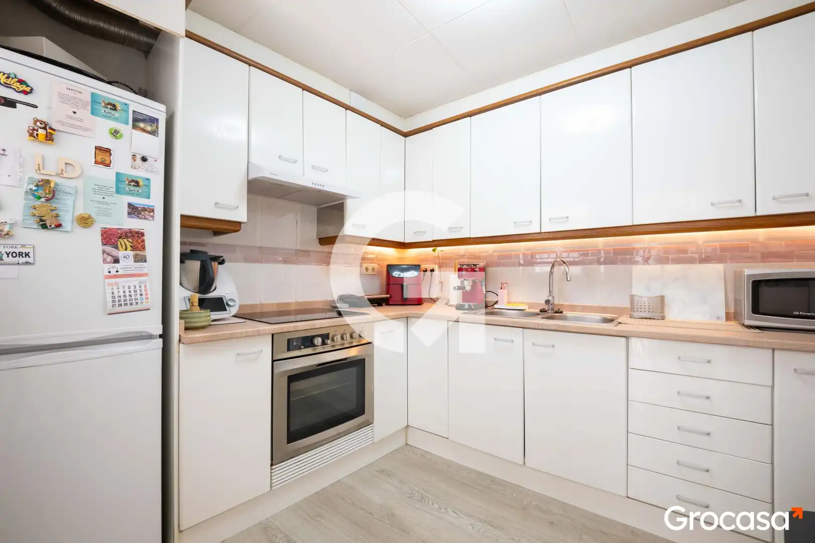 Kitchen of Flat for sale in Mataró  with Air Conditioner, Heating and Terrace