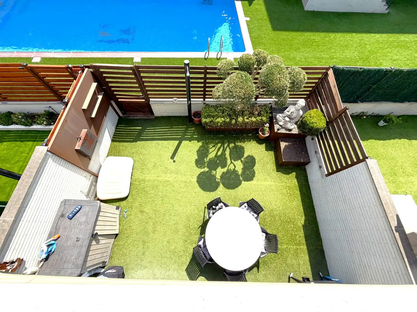 Terraza de Casa adosada en venta en Dosrius con Aire acondicionado, Calefacción y Jardín privado