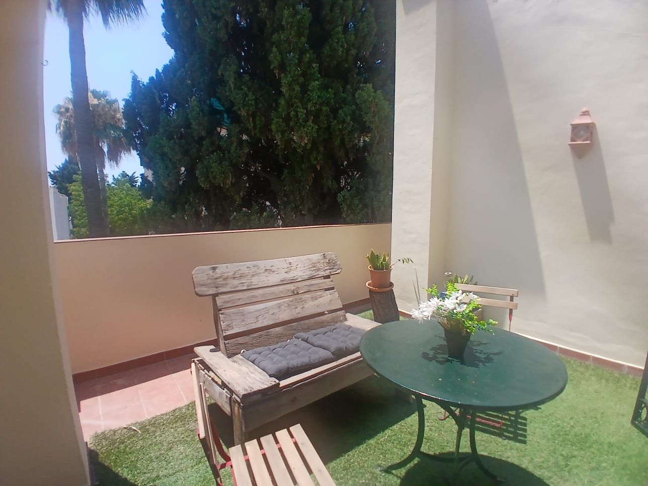 Jardí de Àtic de lloguer en Málaga Capital amb Aire condicionat, Calefacció i Terrassa