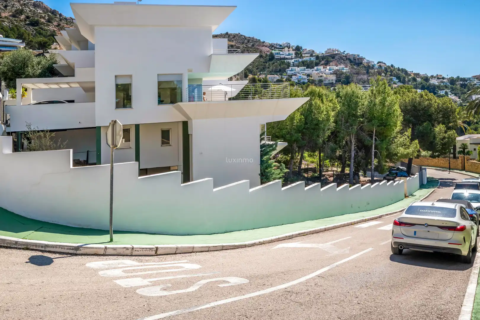 Vista exterior de Casa adosada en venta en Altea con Aire acondicionado, Jardín privado y Terraza