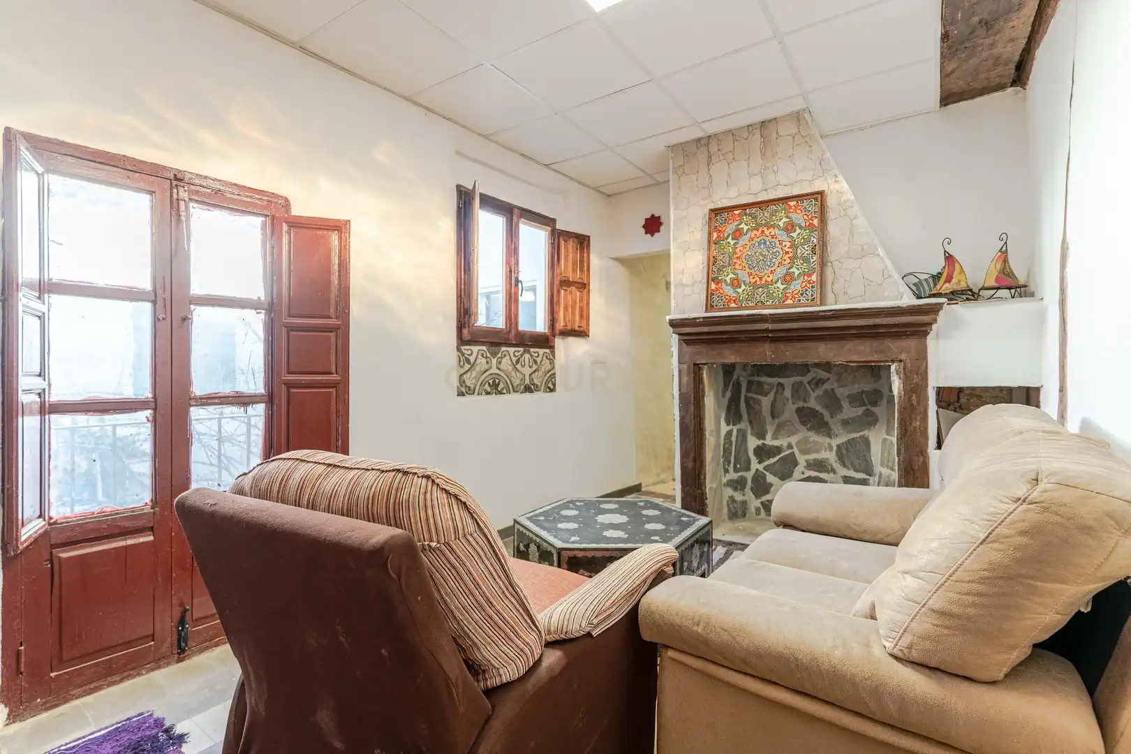 Sala d'estar de Casa o xalet en venda en Guadix