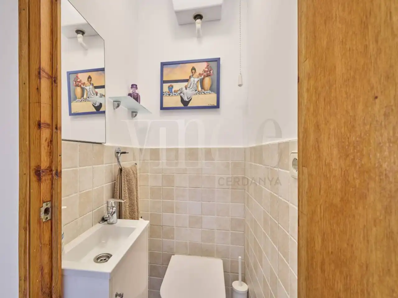 Bathroom of Apartments for sale in Llívia  with Heating, Parquet flooring and Terrace