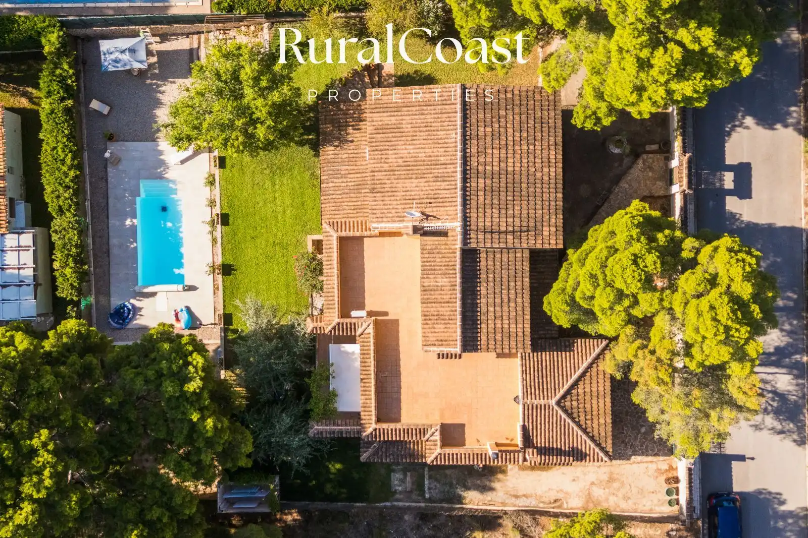 Vista exterior de Casa o chalet en venta en Tibi con Aire acondicionado, Calefacción y Jardín privado