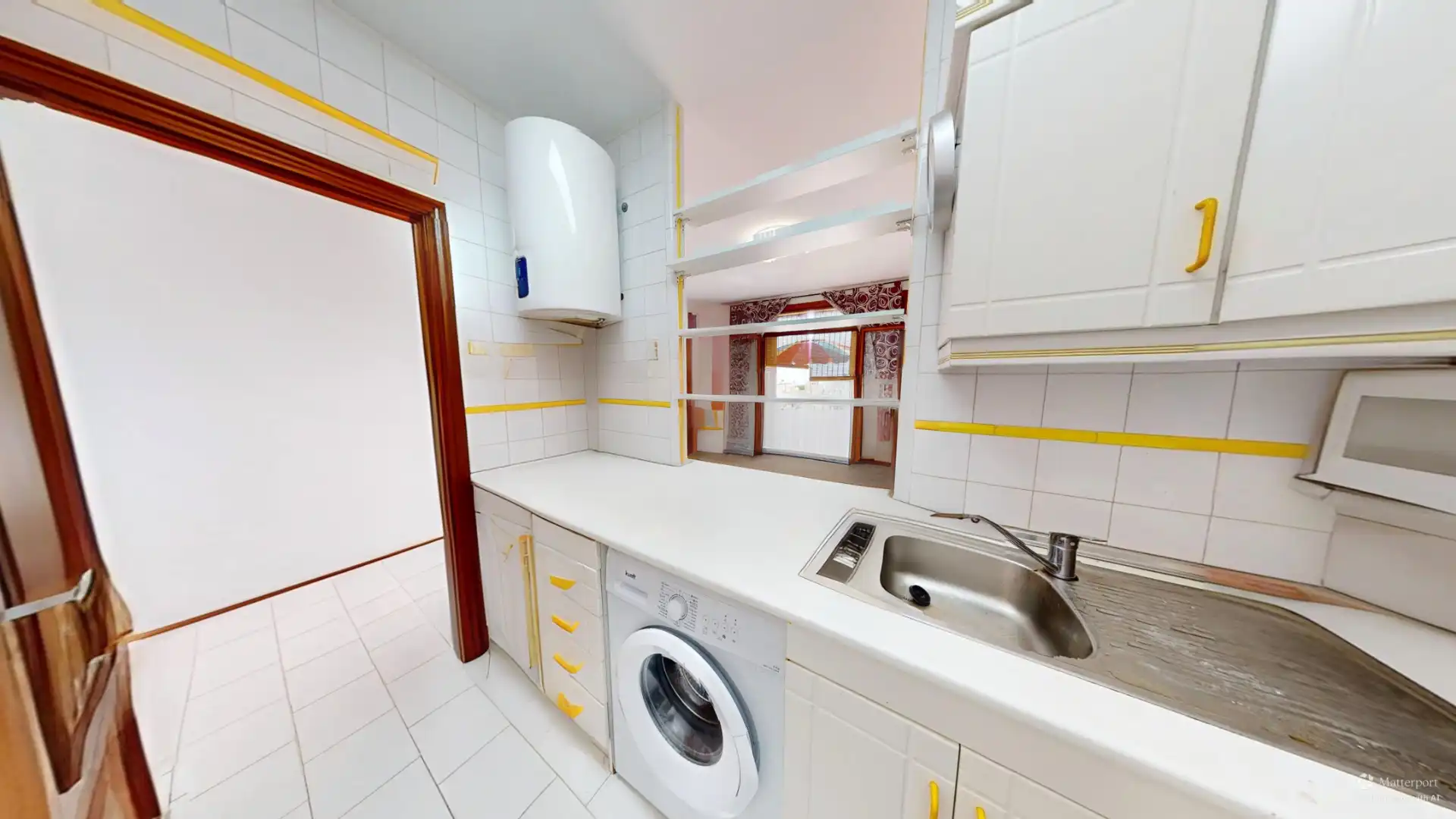 Kitchen of Flat for sale in Torrevieja  with Air Conditioner, Balcony and Community pool
