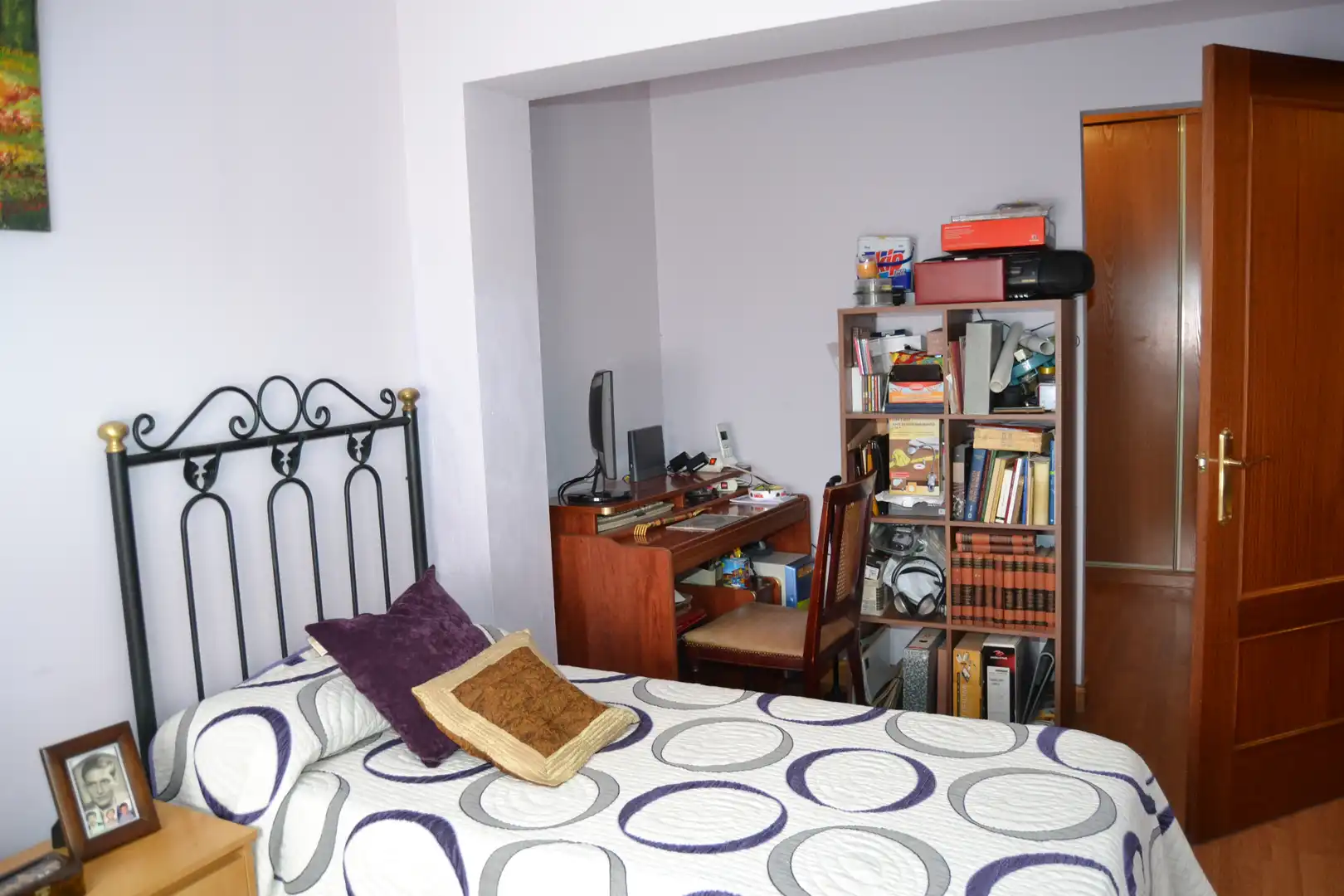 Dormitori de Casa o xalet en venda en Plasencia amb Calefacció, Moblat i Forn
