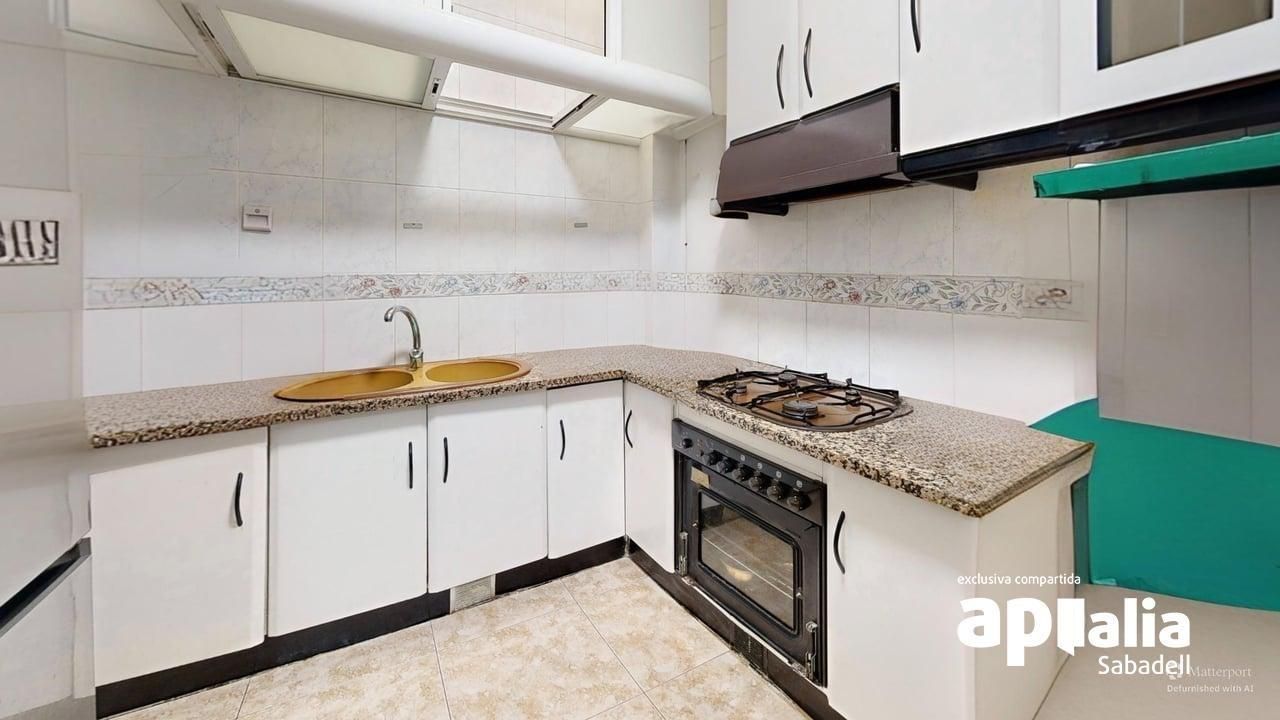 Kitchen of Single-family semi-detached for sale in Sabadell  with Air Conditioner, Heating and Terrace