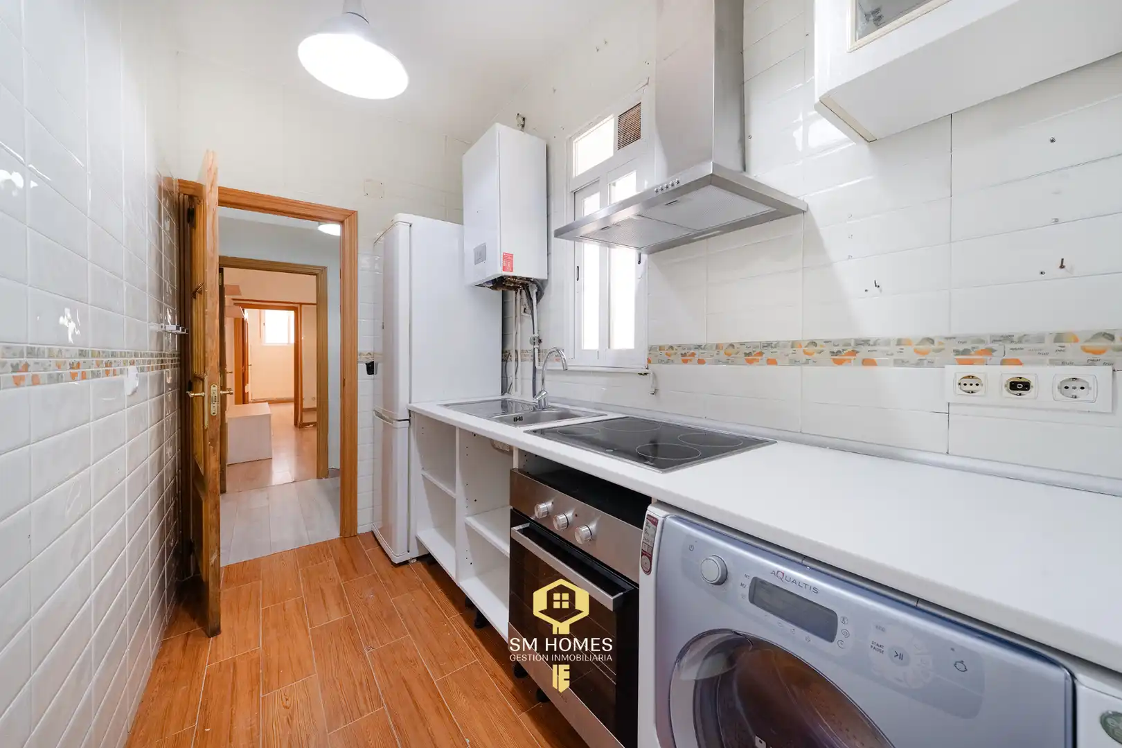 Kitchen of Flat for sale in Madrid  with Air Conditioner, Heating and Oven