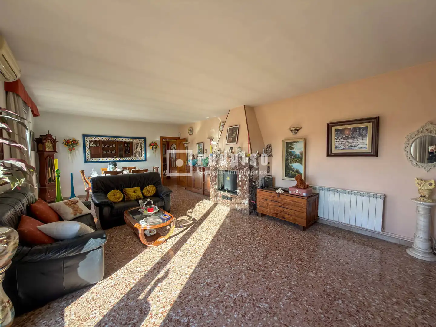 Sala d'estar de Àtic en venda en Terrassa amb Aire condicionat, Calefacció i Terrassa