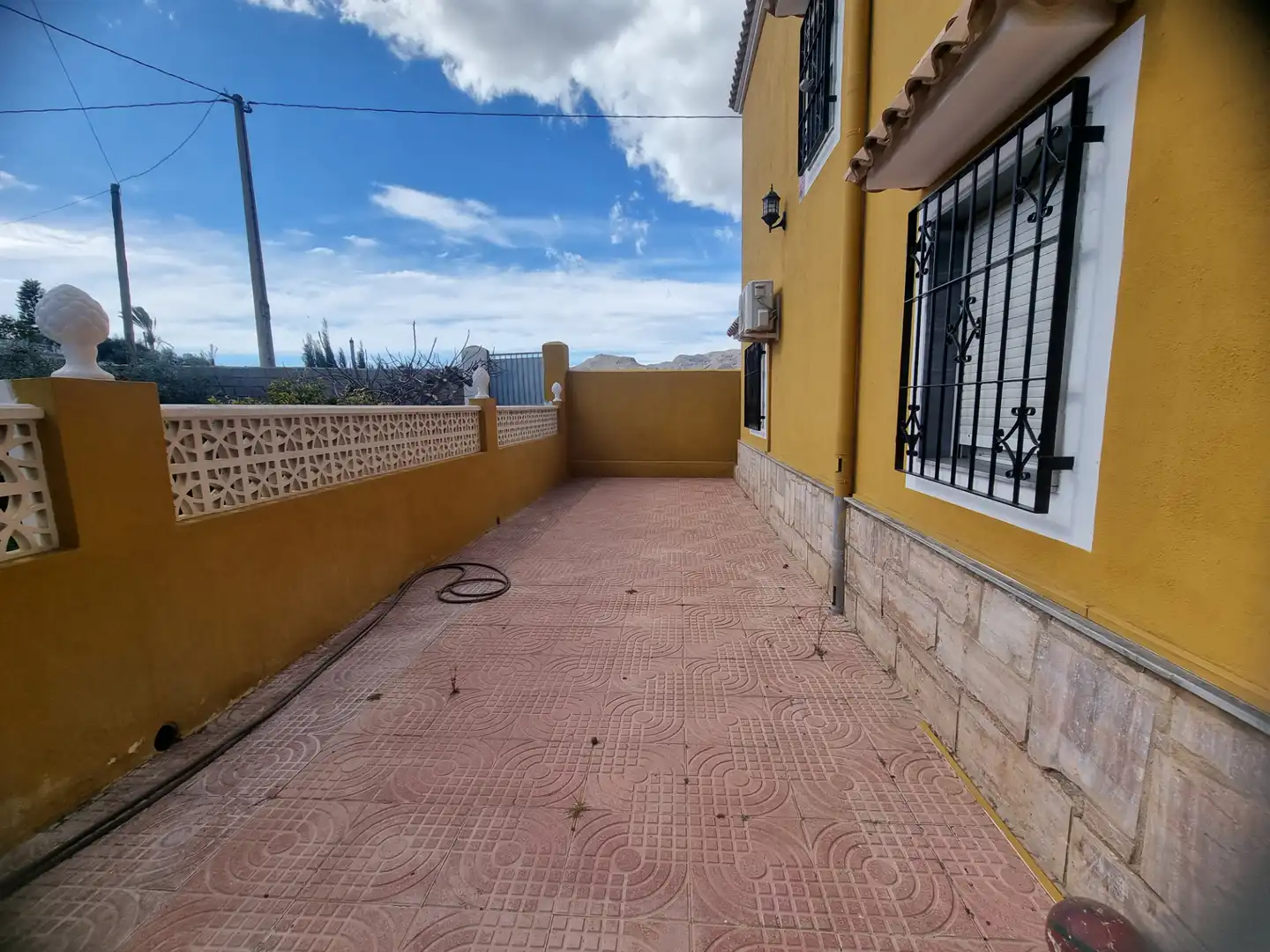 Vista exterior de Finca rústica en venta en Pechina con Aire acondicionado, Calefacción y Jardín privado