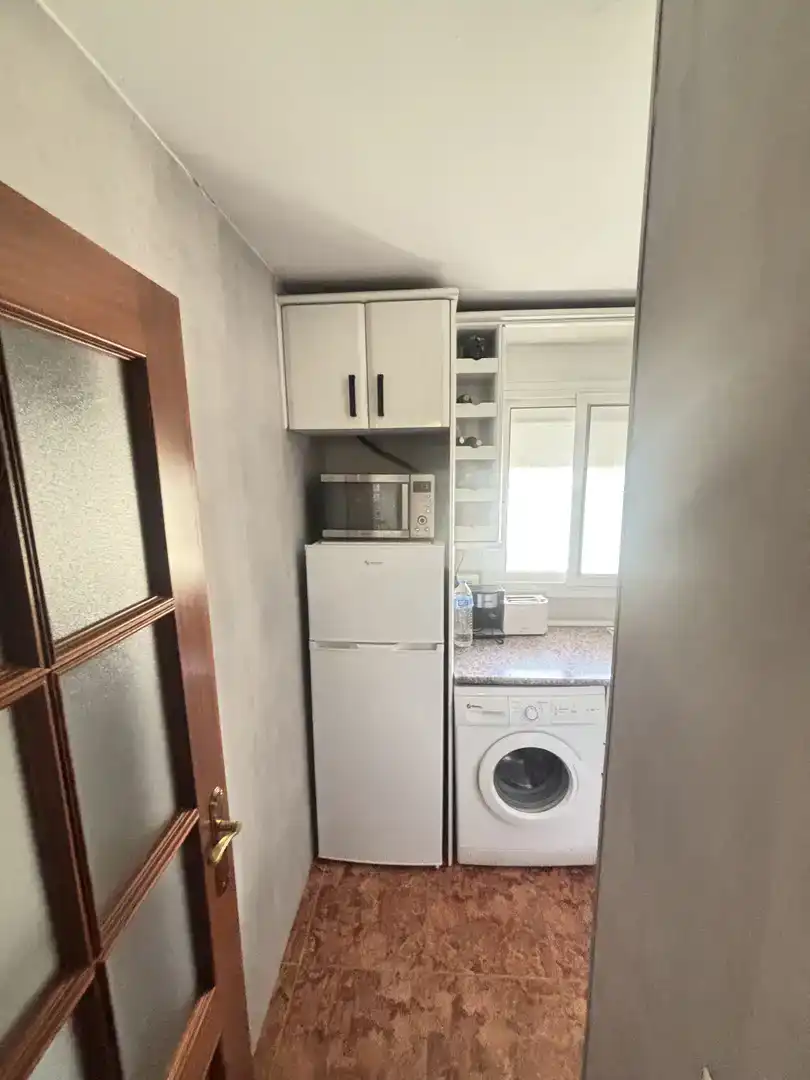 Kitchen of Flat for rent in Torremolinos  with Air Conditioner, Private garden and Swimming Pool