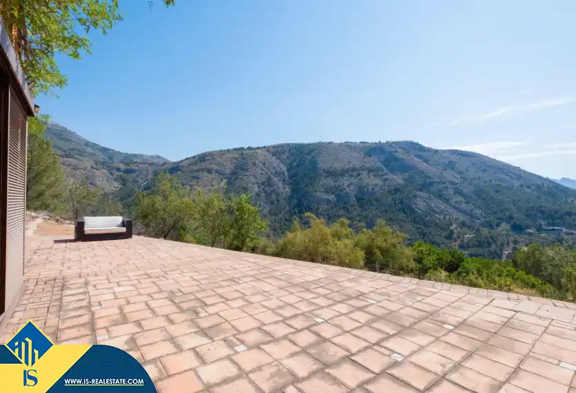 Vista exterior de Casa o chalet en venta en Altea con Terraza, Piscina y Amueblado