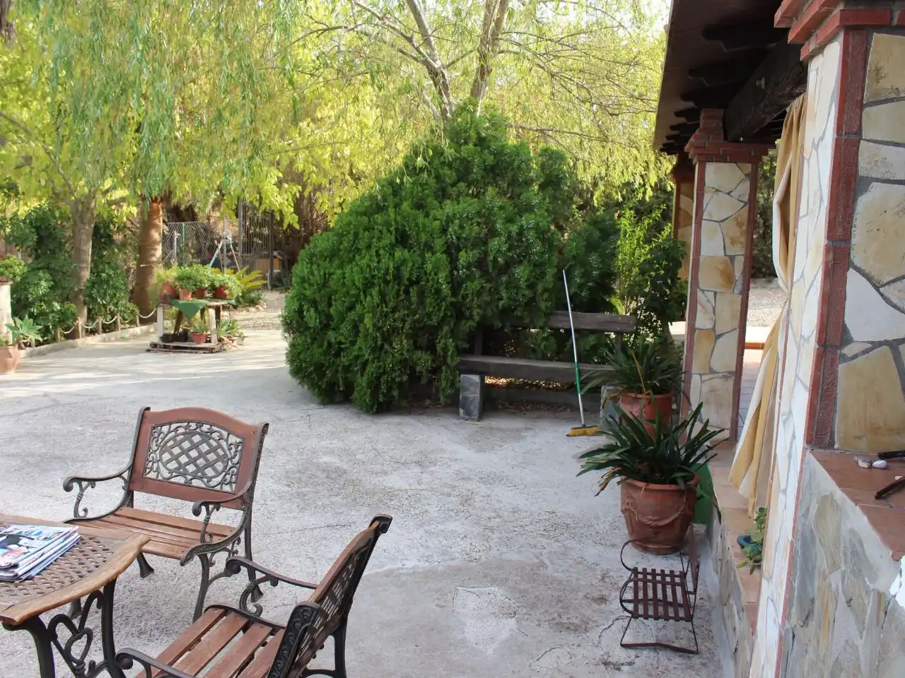 Jardí de Casa o xalet de lloguer en Alhaurín El Grande amb Aire condicionat, Terrassa i Piscina