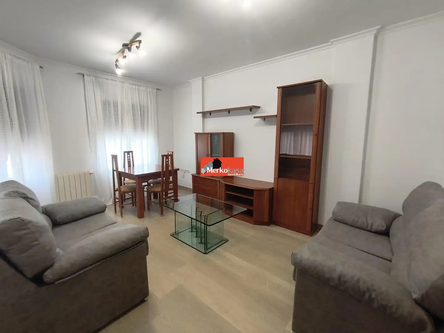 Living room of Apartments for rent in Lugo  with Heating, Terrace and Storage room