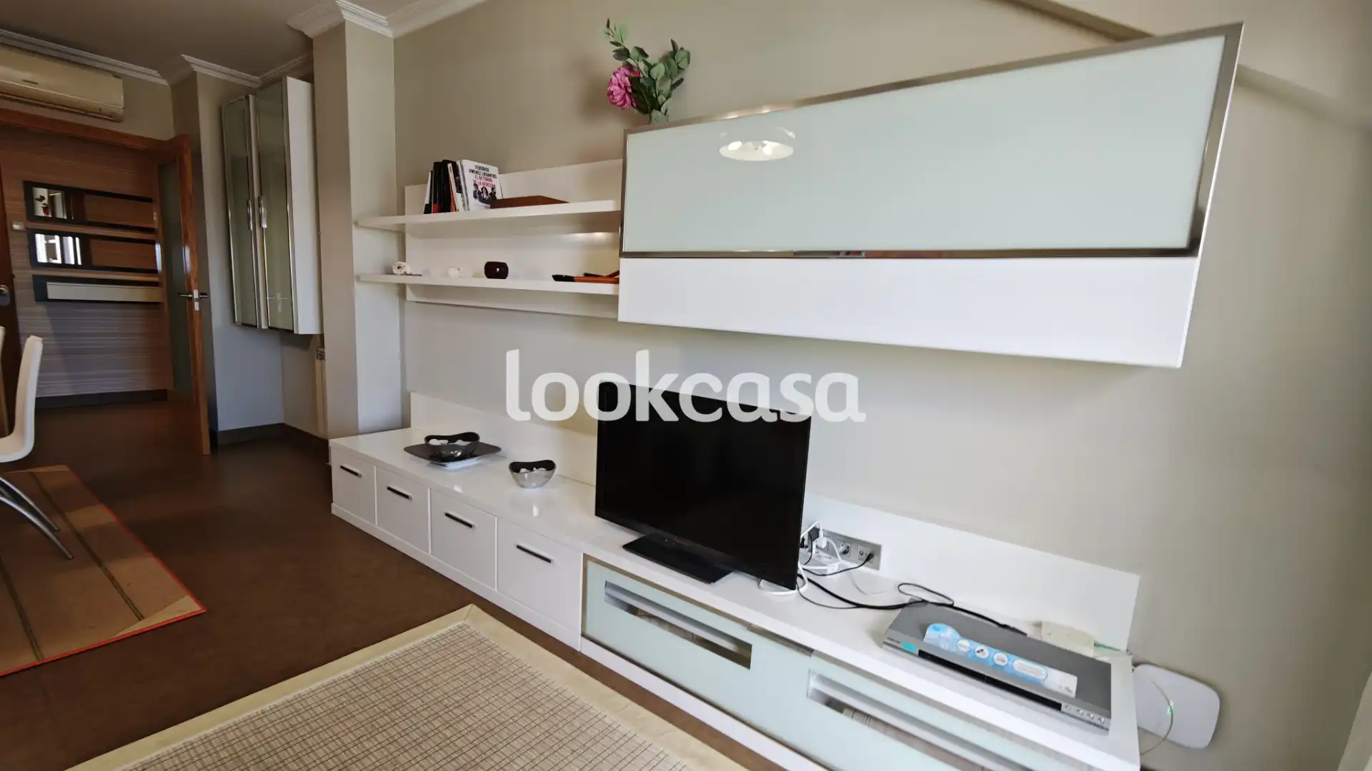 Sala de estar de Ático en venta en Sanxenxo con Aire acondicionado, Calefacción y Parquet