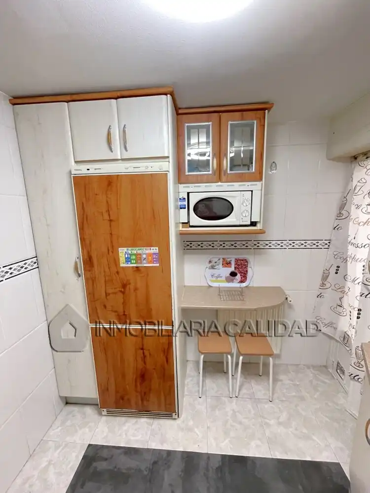 Kitchen of Flat for rent in Burgos  with Heating, Terrace and Furnished