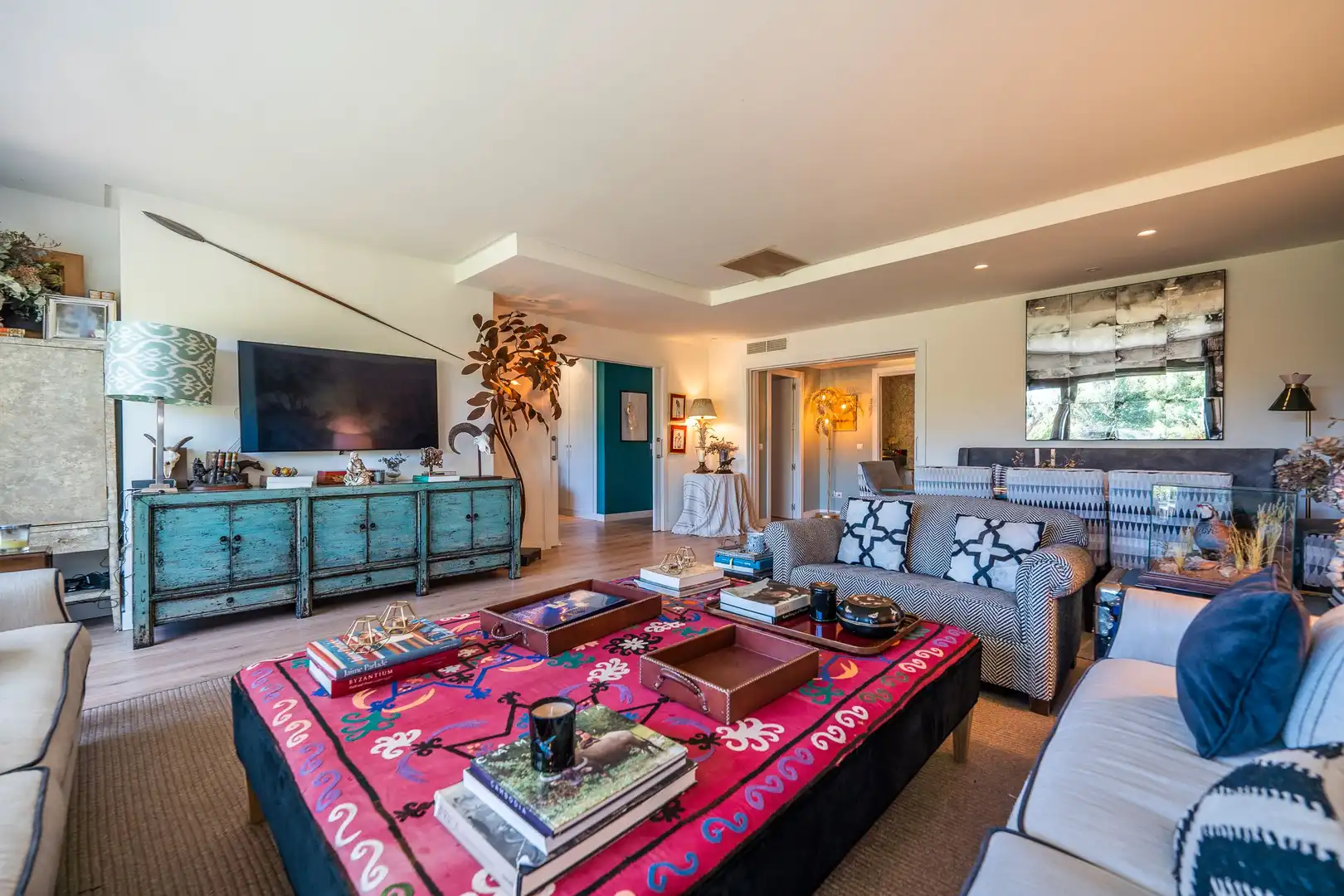 Living room of Flat for sale in La Moraleja  with Air Conditioner, Heating and Private garden
