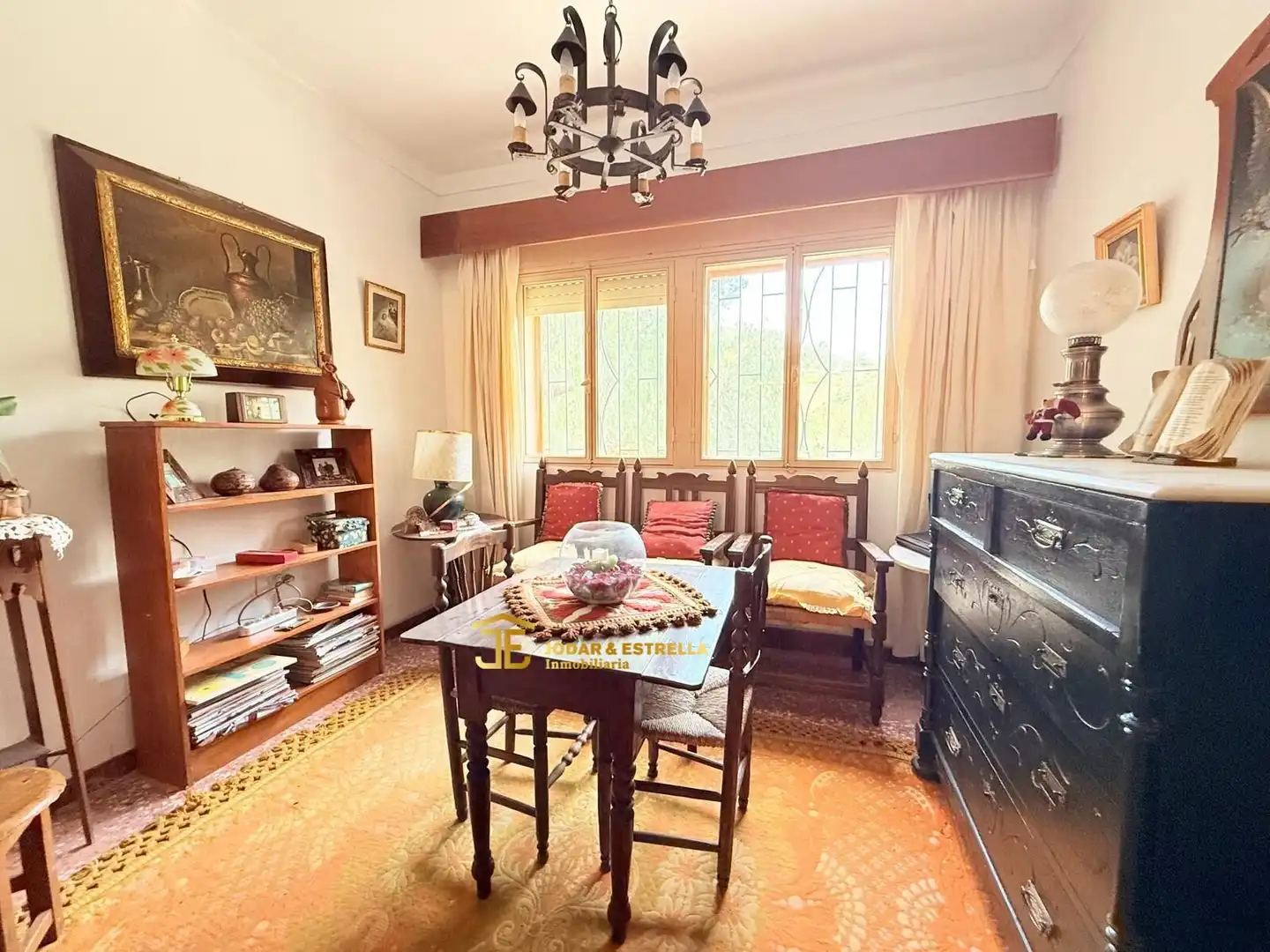Sala de estar de Casa o chalet en venta en Lorca con Terraza, Trastero y Amueblado