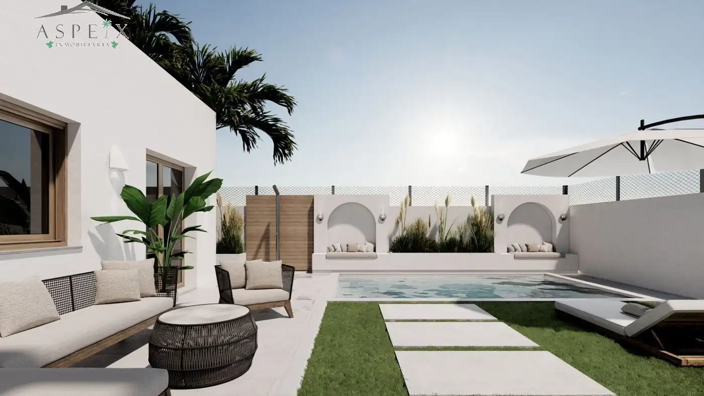 Terrace of Houses for sale in Aspe  with Private garden, Terrace and Storage room