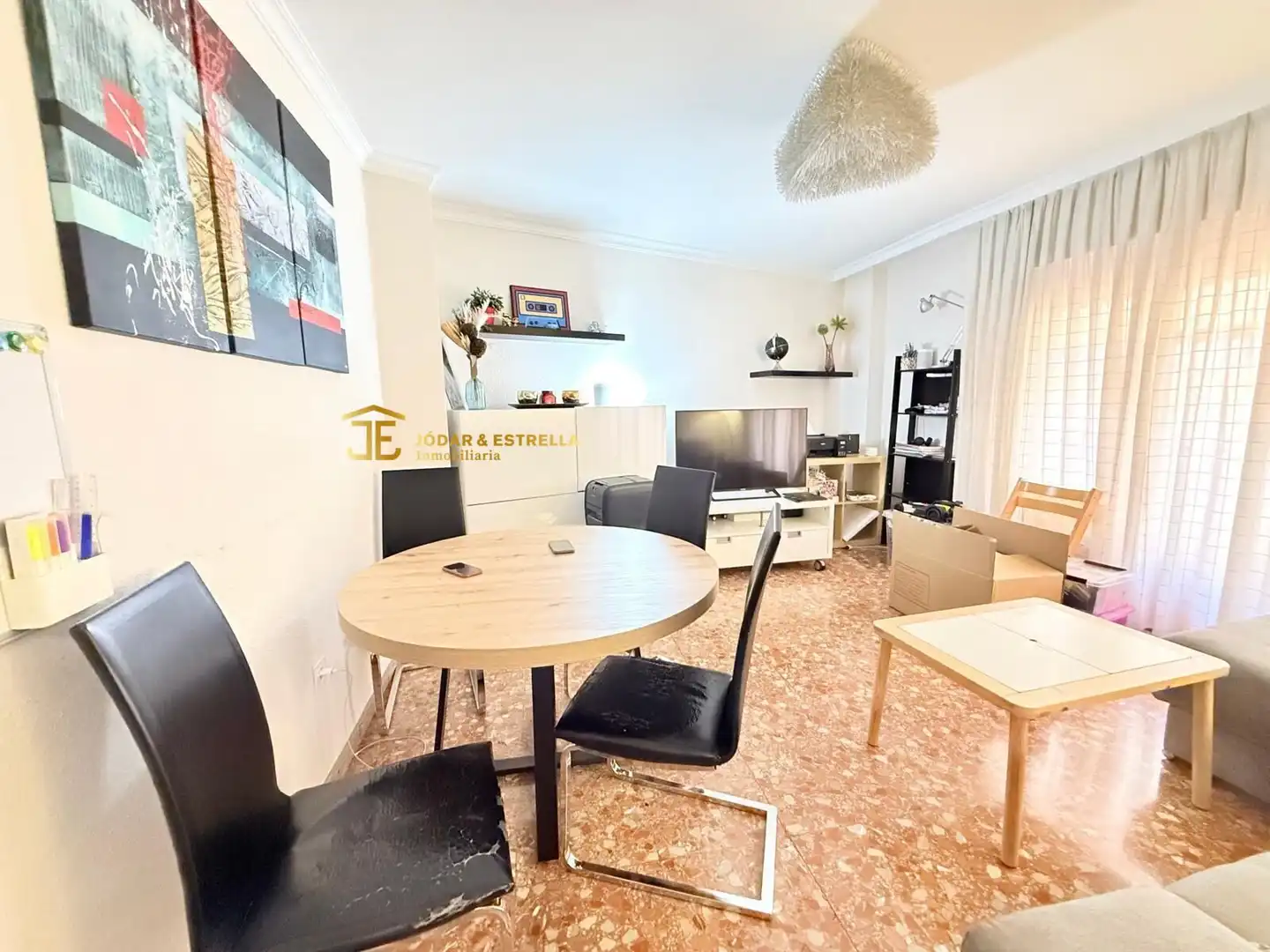 Sala de estar de Piso en venta en Lorca con Aire acondicionado, Calefacción y Terraza