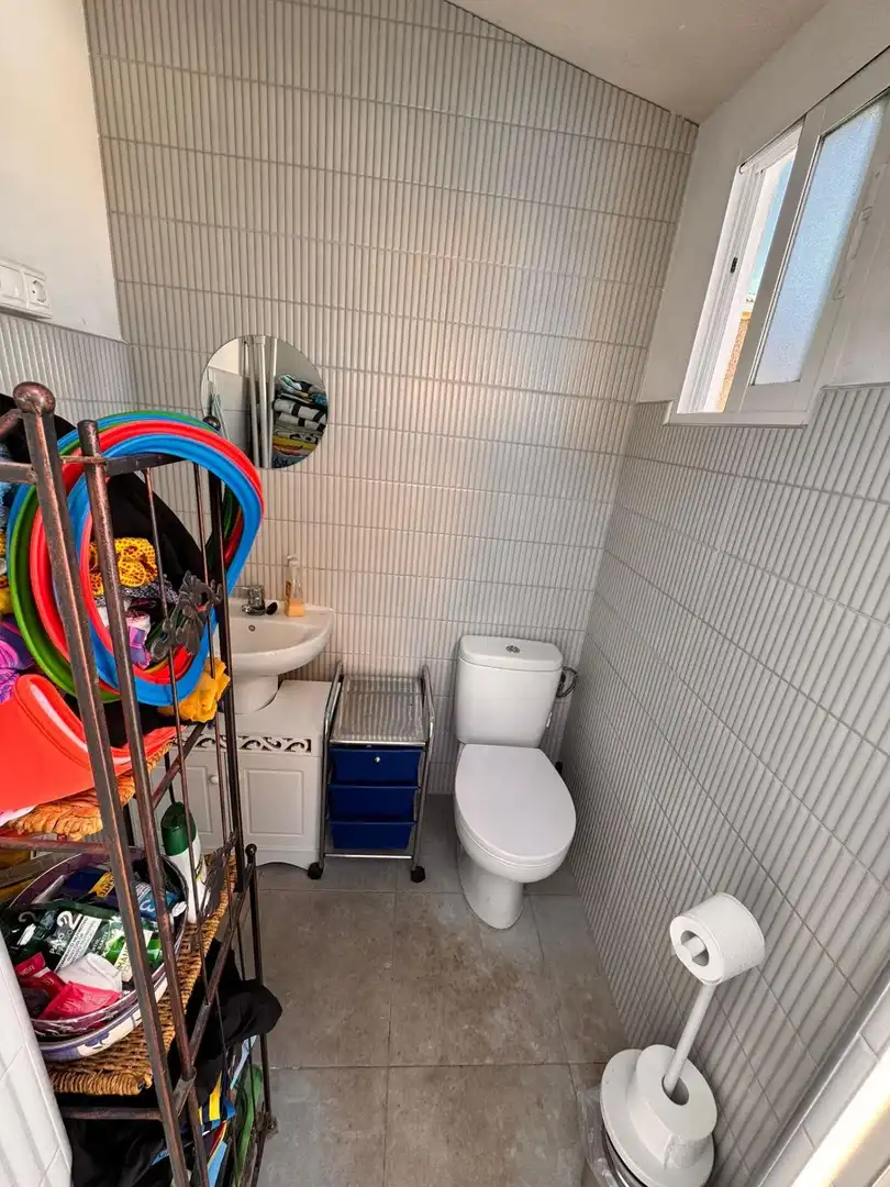 Bany de Casa o xalet en venda en Cartagena amb Calefacció, Jardí privat i Piscina