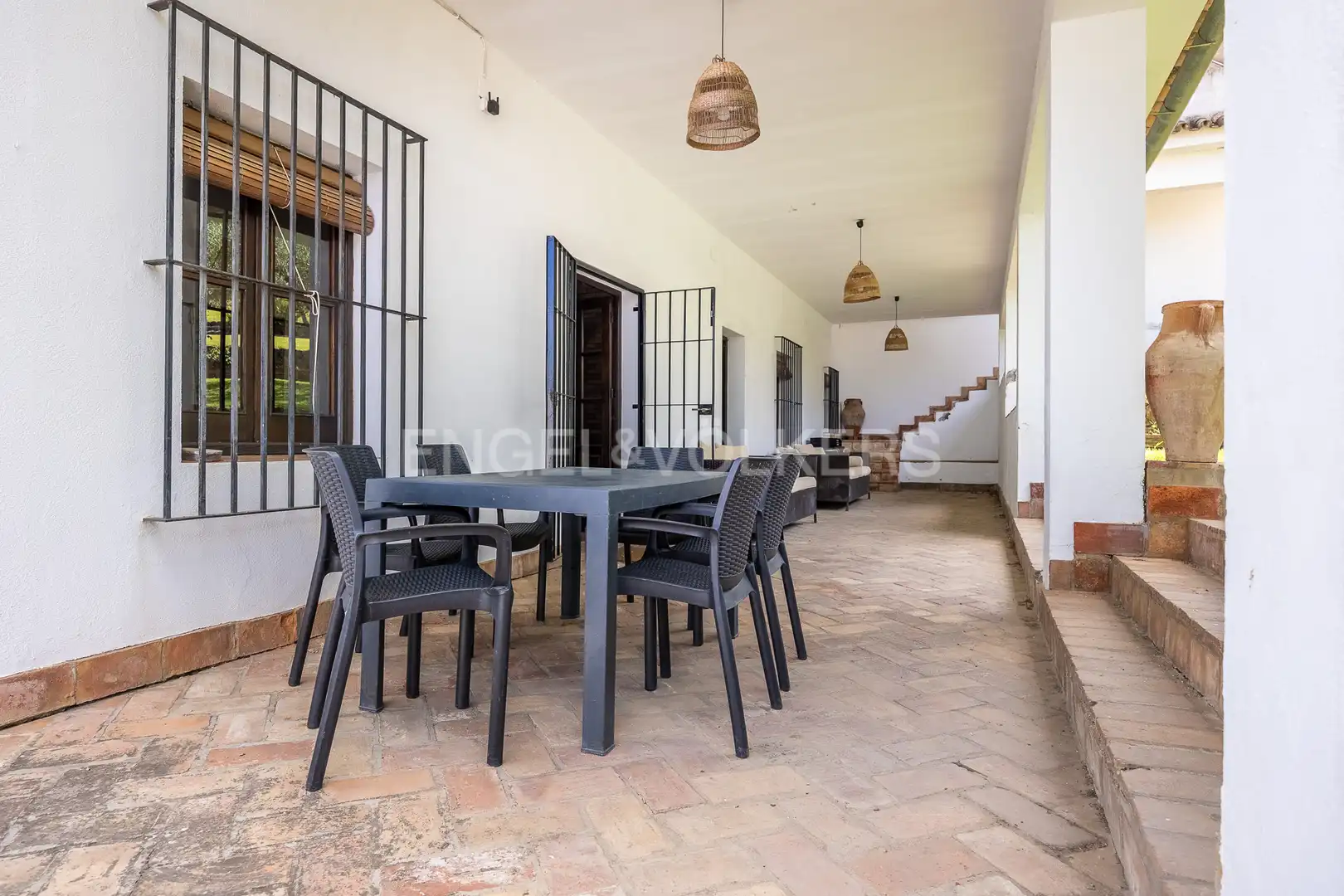 Terrassa de Casa o xalet en venda en La Puebla de los Infantes amb Aire condicionat, Calefacció i Jardí privat