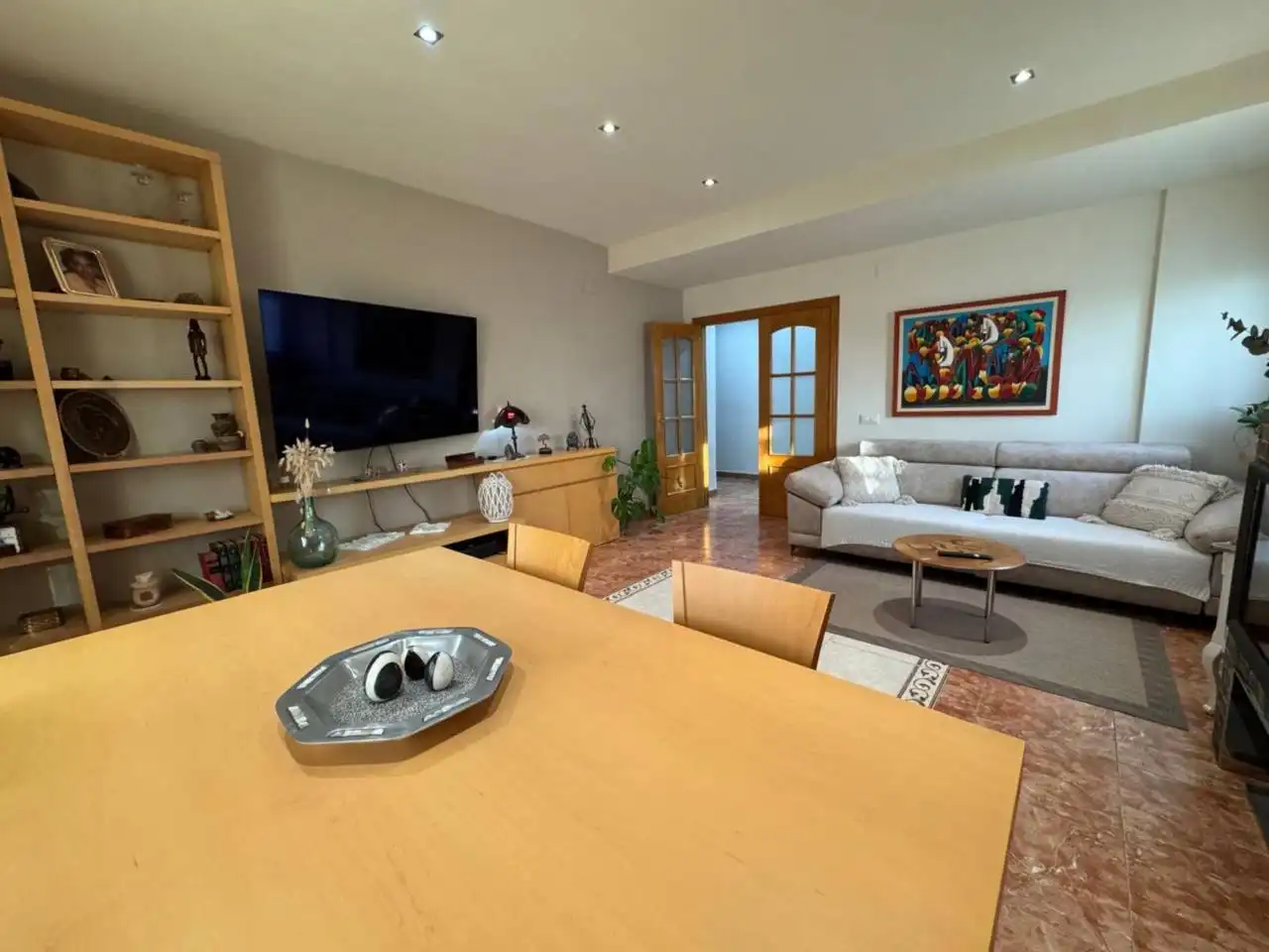 Wohnzimmer von Haus oder Chalet zum Verkauf in Vilanova del Vallès mit Heizung, Privatgarten und Terrasse