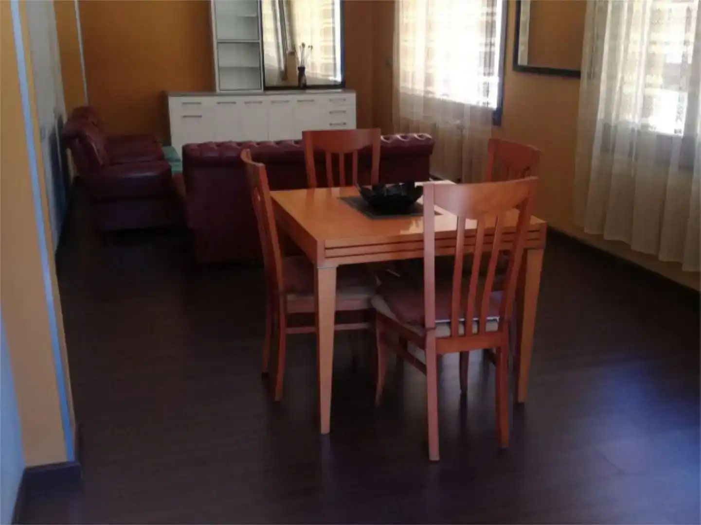 Esszimmer von Wohnung zur Miete in A Cañiza   mit Parkett und Möbliert