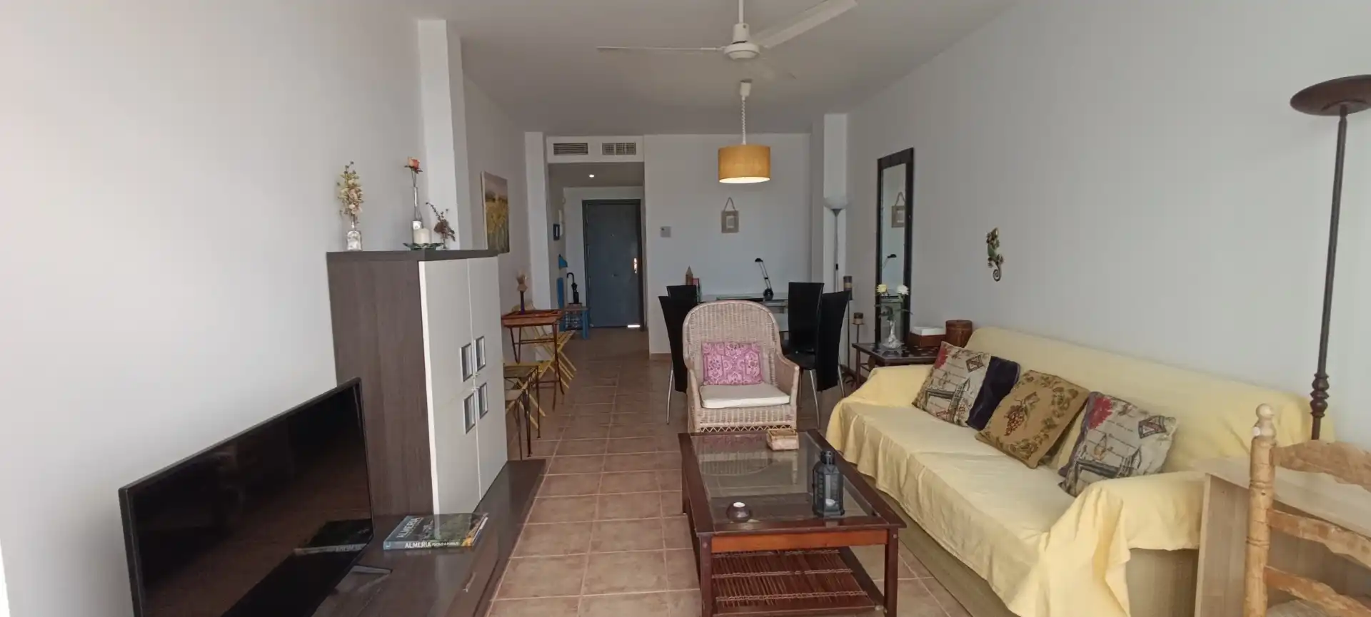 Wohnzimmer von Wohnungen zum Verkauf in Vera mit Klimaanlage, Heizung und Terrasse