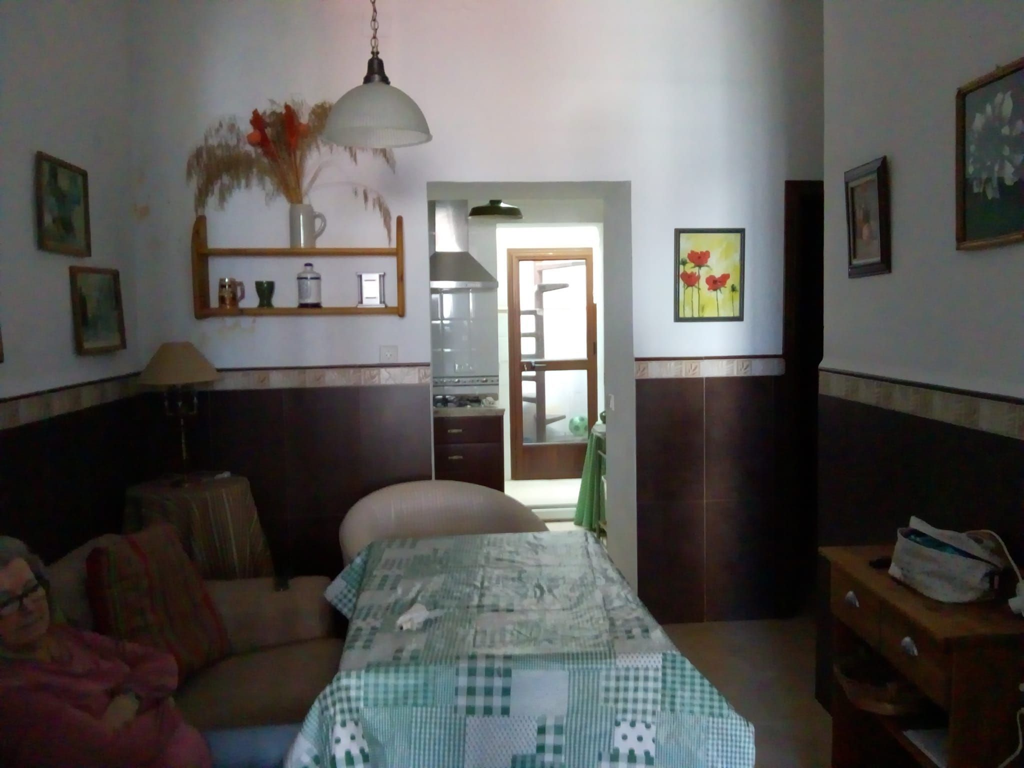 Cuina de Casa o xalet en venda en Cortegana amb Moblat