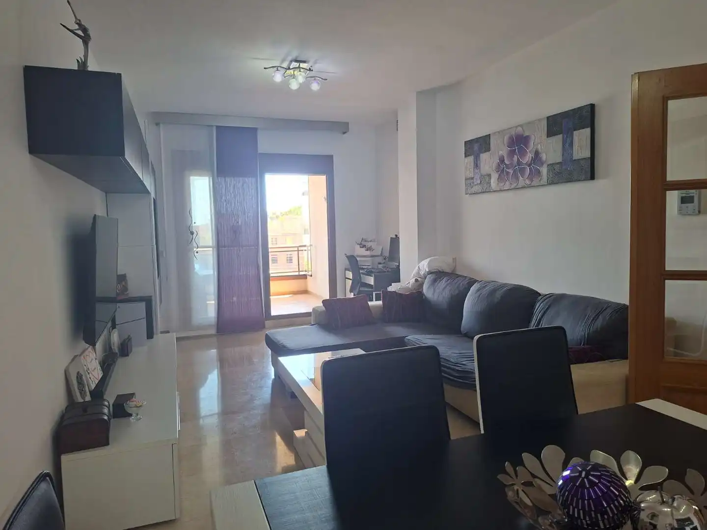 Sala d'estar de Pis en venda en Mijas amb Aire condicionat, Calefacció i Terrassa