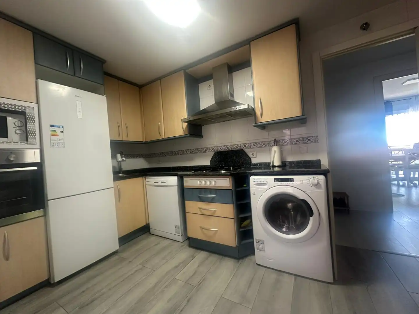Kitchen of Flat for rent in Móstoles  with Heating, Terrace and Oven