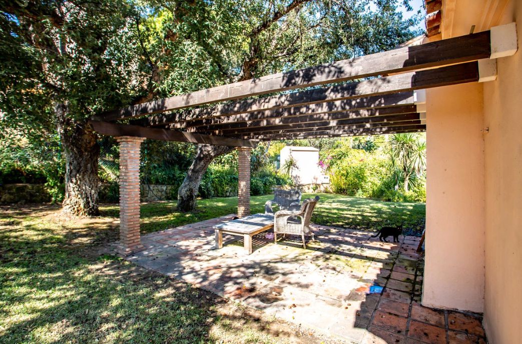 Jardí de Casa o xalet en venda en Marbella amb Aire condicionat, Jardí privat i Terrassa
